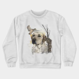 Labrador Retriever , Duck hunting Crewneck Sweatshirt